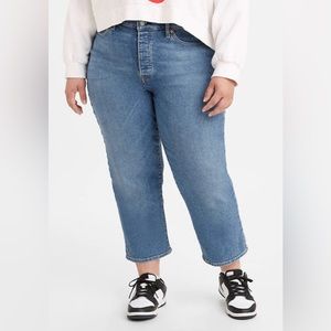 2/$50 BNWT Levi’s Plus Wedgie Straight Jean